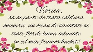felicitare de florii