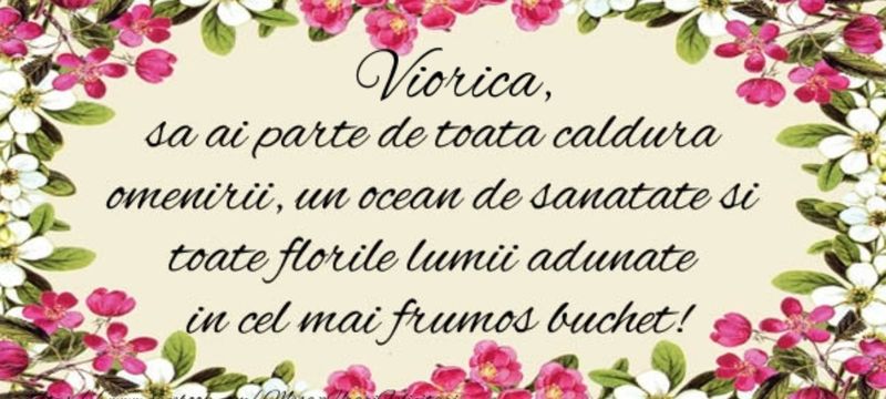 felicitare de florii