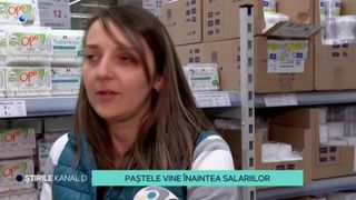 VIDEO- Paștele vine înaintea salariilor. Puțini sunt cei care și-au pus bani deoparte pentru masa în familie. ,,Iei un pic din fiecare, și la prețurile care sunt, nu luați mare lucru''