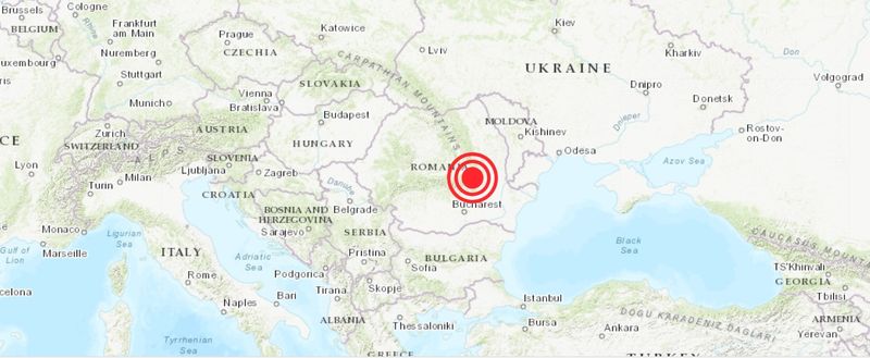 Cel mai puternic cutremur înregistrat în luna aprilie 