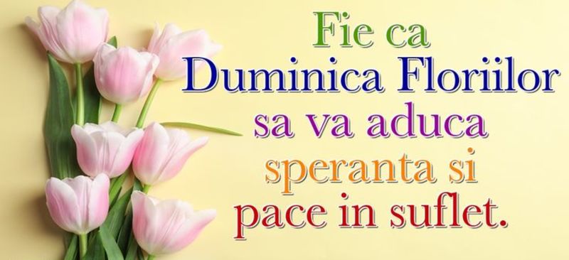 felicitare de florii