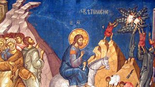 intrarea domnului in ierusalim 