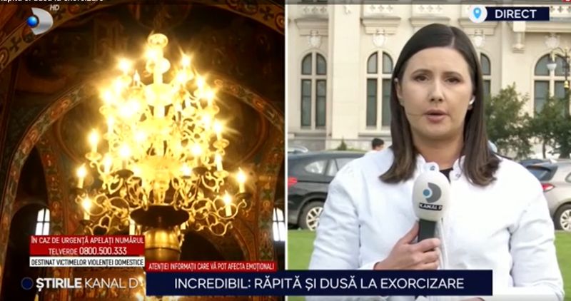 VIDEO. Caz șocant în România. Și-a răpit fosta iubită și a dus-o la exorcizare! Ce a urmat?
