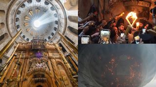 Sfânta Lumină, adusă de la Ierusalim de sâmbătă. Când va ajunge la Catedrala Patriarhală?