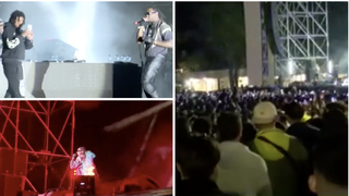 VIDEO-Noapte de distracție, la malul mării. Rapperul american Offset, senzație pe scena festivalului de muzică trap din Costinești