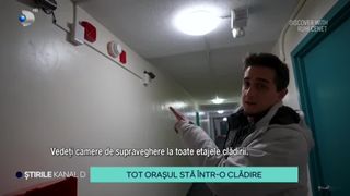 VIDEO-Tot orașul stă într-o clădire. Un bloc uriaș îi găzduiește pe toți. ,,Simți că ești vecin cu toată lumea''