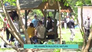 VIDEO- Relaxare în mijlocul naturii. Vremea frumoasă din duminica Floriilor i-a scos pe oameni din casă