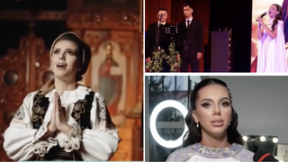 VIDEO- Georgiana Lobonț, concert extraordinar de pricesne. Artista i-a emoționat pe cei prezenți în sală cu interpretarea cântecelor speciale de Paște