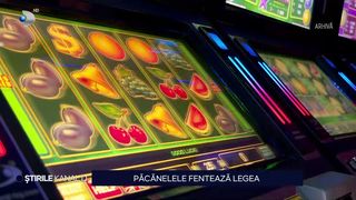 VIDEO- Legea a intrat în vigoare, dar pare că nu se respectă. Deși ar fi trebuit închise, sălile de păcănele încă funcționează