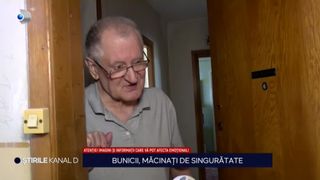 VIDEO- Bunicii, măcinați de singurătate.  În această perioadă, mulți dintre ei nu au cu cine să împartă bucuria sărbătorilor pascale. ,,Pentru mulți bătrâni din România, aceste zile pot fi extrem de dificile''