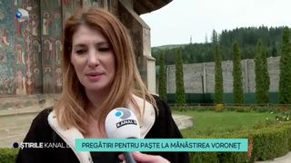 VIDEO- Pregătiri pentru Paște la mănăstirea Voroneț. Farmecul și puritatea sărbătorii au un iz aparte în Bucovina