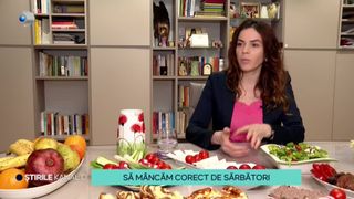 VIDEO- Să mâncăm corect de sărbători.  Alimentele pe care abia le așteptăm, trebuie să fie consumate în funcție de câteva reguli de bază