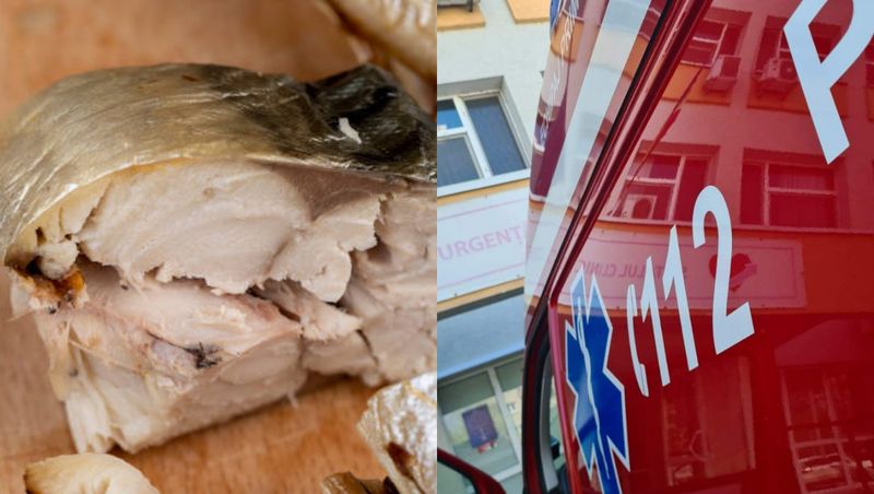 Fetiță și bunică moarte pește