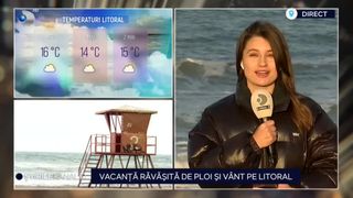 VIDEO- Vremea de pe litoral se anunță capricioasă. La ce să se aștepte turiștii care petrec 1 Mai la mare?