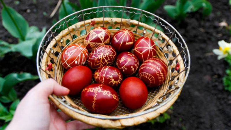 Pericol vopsea ouă Paște