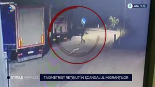 VIDEO-Taximetrist reținut &icirc;n scandalul migranților. Ce ar fi recunoscut acesta