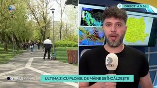 VIDEO- Ultima zi cu ploaie, de mâine se încălzește. Ce surprize ne pregătește vremea în acest weekend