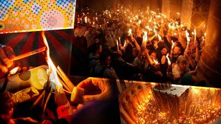 Cum se aprinde Lumina Sf&acirc;ntă la Ierusalim? Va fi adusă &icirc;n țară &icirc;n S&acirc;mbăta Mare