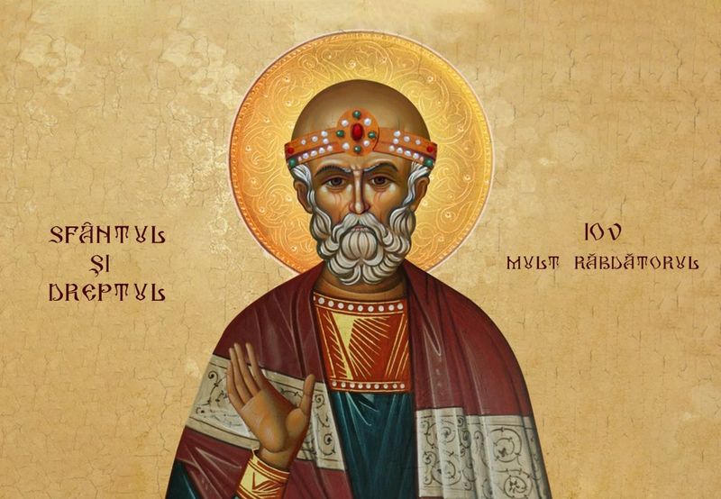 sfantul si dreptul iov