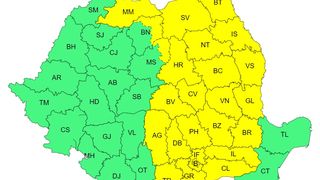 ANM a emis o avertizare COD GALBEN 