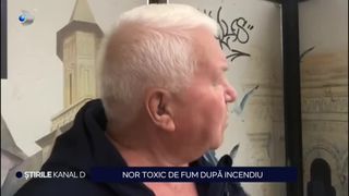 VIDEO- Nor toxic de fum după incendiul de la groapa de gunoi din Galați. Autoritățile au emis un mesaj RO-Alert