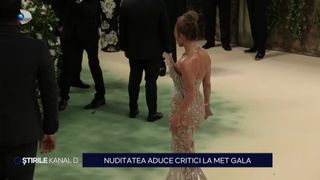 VIDEO- Nuditatea aduce critici la Met Gala. Ce ținute au purtat vedetele?