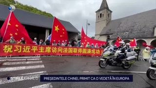 VIDEO- Președintele Chinei, primit ca o vedetă &icirc;n Europa. La Belgrad, &icirc;n Serbia, s-a jucat hora &icirc;n cinstea sa chiar pe aeroport