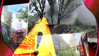 Incendiu major la Ploiești într-o hală cu deșeuri petroliere. A fost emis mesaj RO-Alert după degajările masive de fum