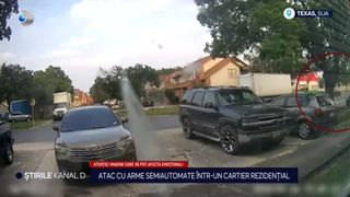 VIDEO- Atac cu arme semiautomate &icirc;ntr-un cartier rezidențial. Ipoteza șocantă luată &icirc;n calcul de autorități