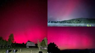 Aurora boreală Rom&acirc;nia