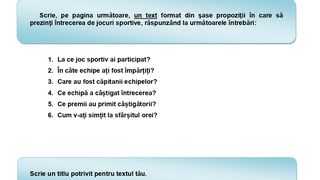 Evaluare Națională 2024 clasa a 2-a pentru Limba Română scris - pag 3