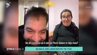 VIDEO- Bunicii, influenceri pe TikTok! Ajutați de nepoți, aceștia au prins repede la public și au devenit virali