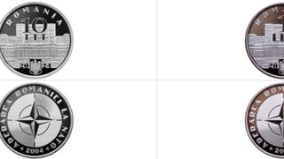 monede bnr 20 de ani de la aderarea romaniei la nato