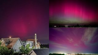 De ce a apărut aurora boreală în România? Imagini spectaculoase