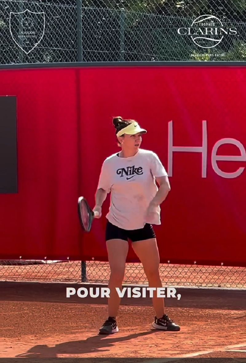 Simona Halep, al doilea meci după revenirea în circuitul WTA. Cu cine va juca marți la Paris
