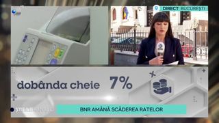 VIDEO-Noi vești din partea BNR. Dobânda cheie va rămâne la același nivel. Ce semnifică, de fapt, acest lucru