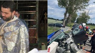Cine este preotul care a murit în accidentul de la Costești? Ilie avea 44 de ani și doi copii