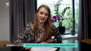 VIDEO Top trei activități pentru stimularea memoriei. Cum ne putem ține memoria &icirc;n priză &icirc;n orice situație