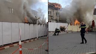 Incendiu București
