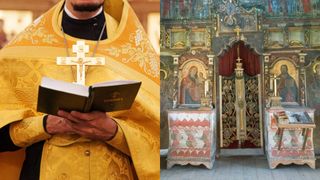 Sute de enoriași au protestat &icirc;n fața unei biserici din Maramureș. Credincioșii s-au revoltat &icirc;mpotriva episcopiei. "Noi &icirc;l iubim, luptăm pentru el". Care este motivul?