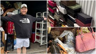 A cumpărat o boxă abandonată cu 410 dolari și a descoperit o comoară printre vechituri. "Toate cutiile erau pline"