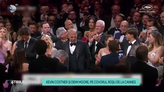 VIDEO Vedetele au primit valuri de aplauze și aprecieri pe covorul roșu de la Cannes. Ce staruri au fost prezente?