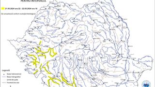 cod galben anm, cod galben inundatii, avertizare vreme rea 