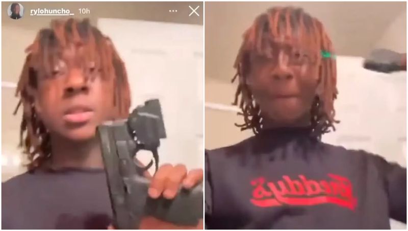 Rapperul Rylo Huncho din Suffolk, Virginia