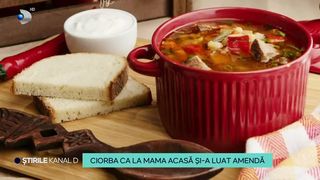 VIDEO Reclama pentru ciorba „ca la mama acasă” i-a adus o amendă! Un proprietar de restaurant, sancționat de OPC