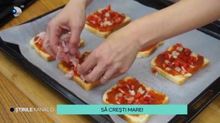 VIDEO Rubrica &bdquo;Să crești mare&rdquo;, cu Alina Laufer. Cum să facem o pizza cu ce avem la dispoziție prin frigider?
