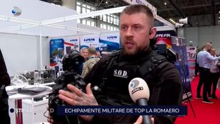 VIDEO Cele mai mari tehnologii militare pot fi văzute la București! Sisteme de apărare de ultimă generație și echipamente de top, la Romaero