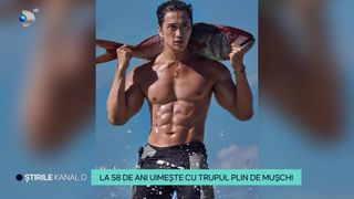 VIDEO La 58 de ani are un fizic de invidiat! Mușchii săi au au ajuns virali pe internet