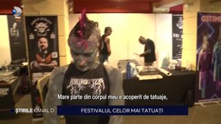 VIDEO Festivalul celor mai tatuați