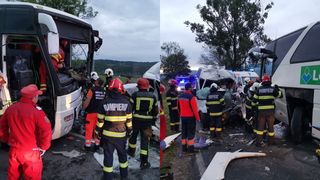 VIDEO Accident mortal la primele ore ale dimineții, între Râșnov și Predeal! Medicii nu au mai putut face nimic pentru un tânăr de 26 de ani